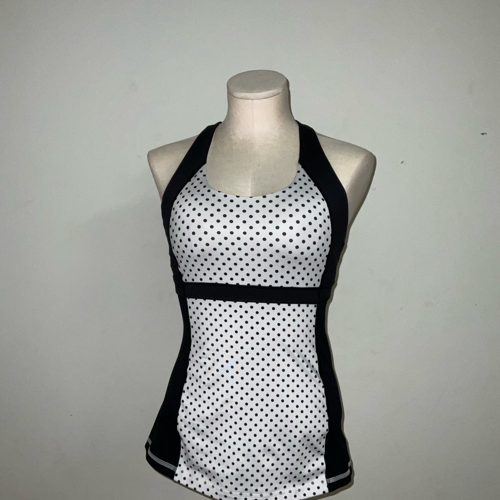 ❌SOLD❌Lululemon Polka Dot Run: Fast Track Tank sz 6
